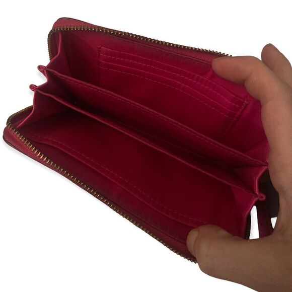 Coach Pink wallet with wristlet - Picture 3 of 3